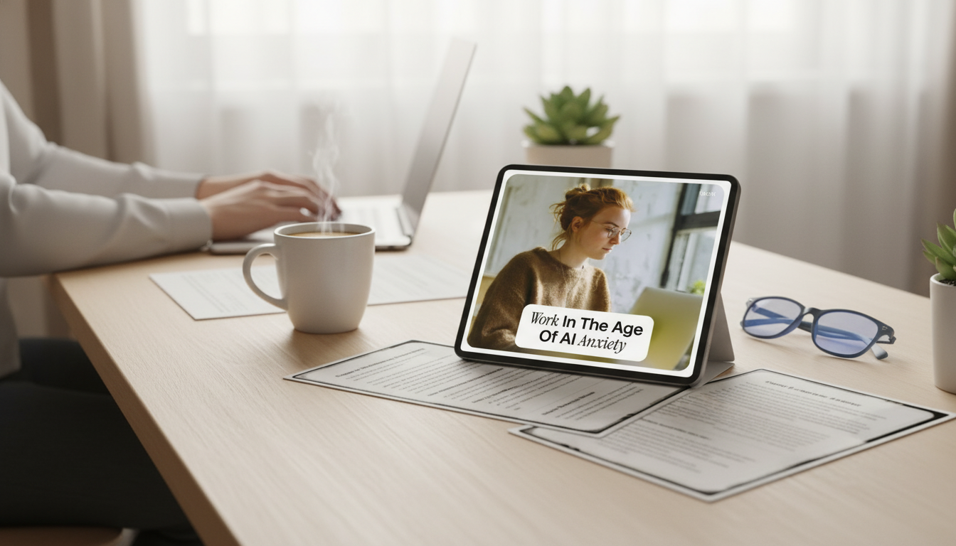 AI Anxiety at Work: Stress, Burnout Signs, and Fixes