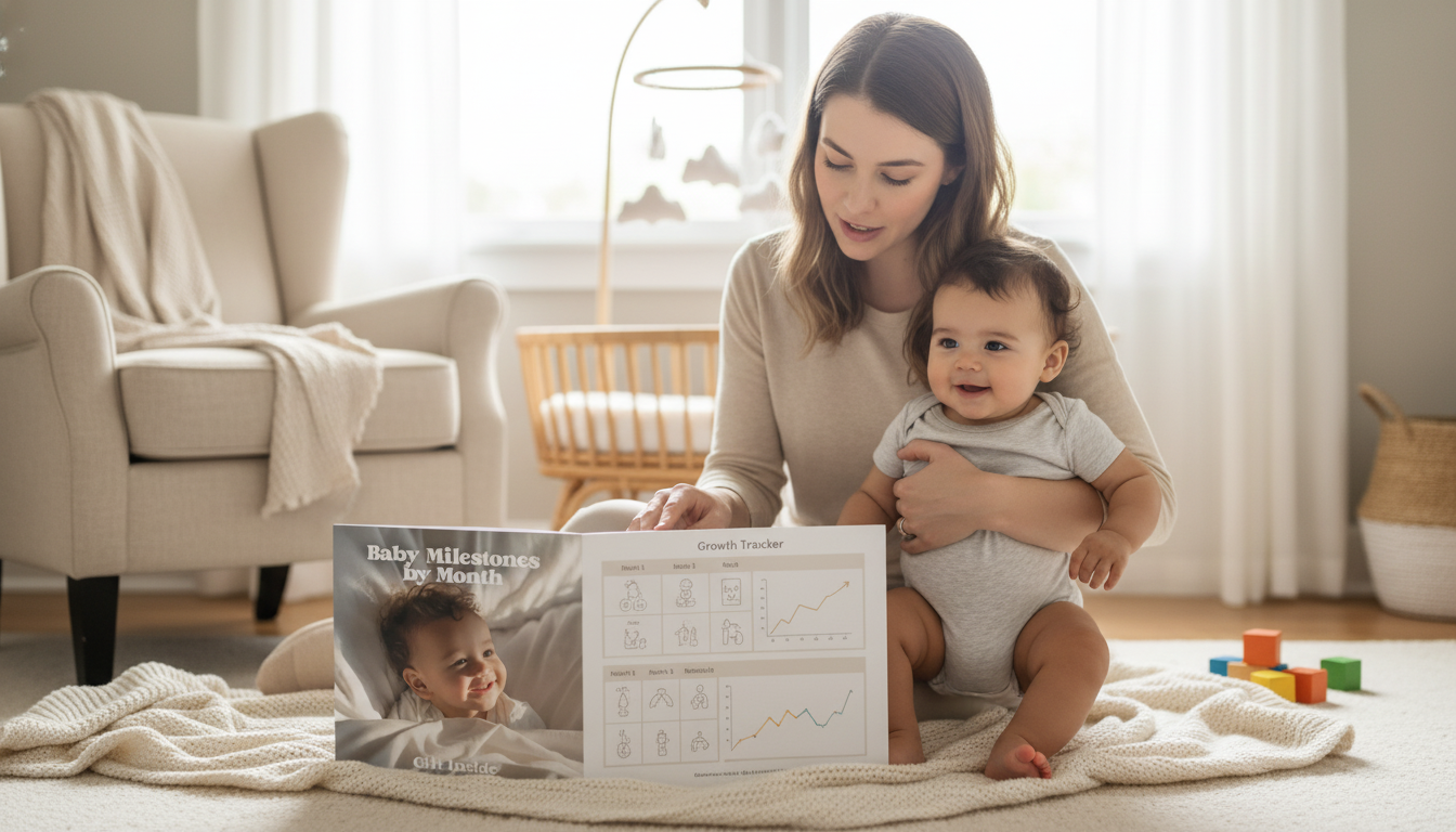 Baby Milestones by Month: 0–12 Month Development Guide