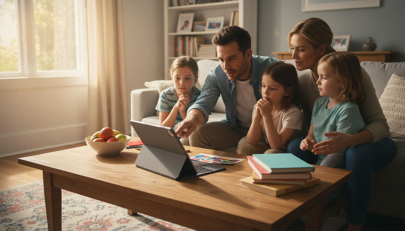 Kids and Screen Time: Behavior Signs & a Family Plan