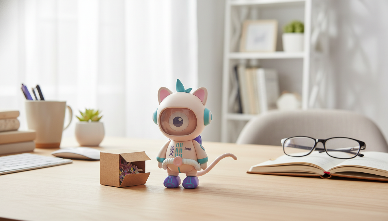 Mascot Blind Box Figurine: Cute Desk Surprise Collectible
