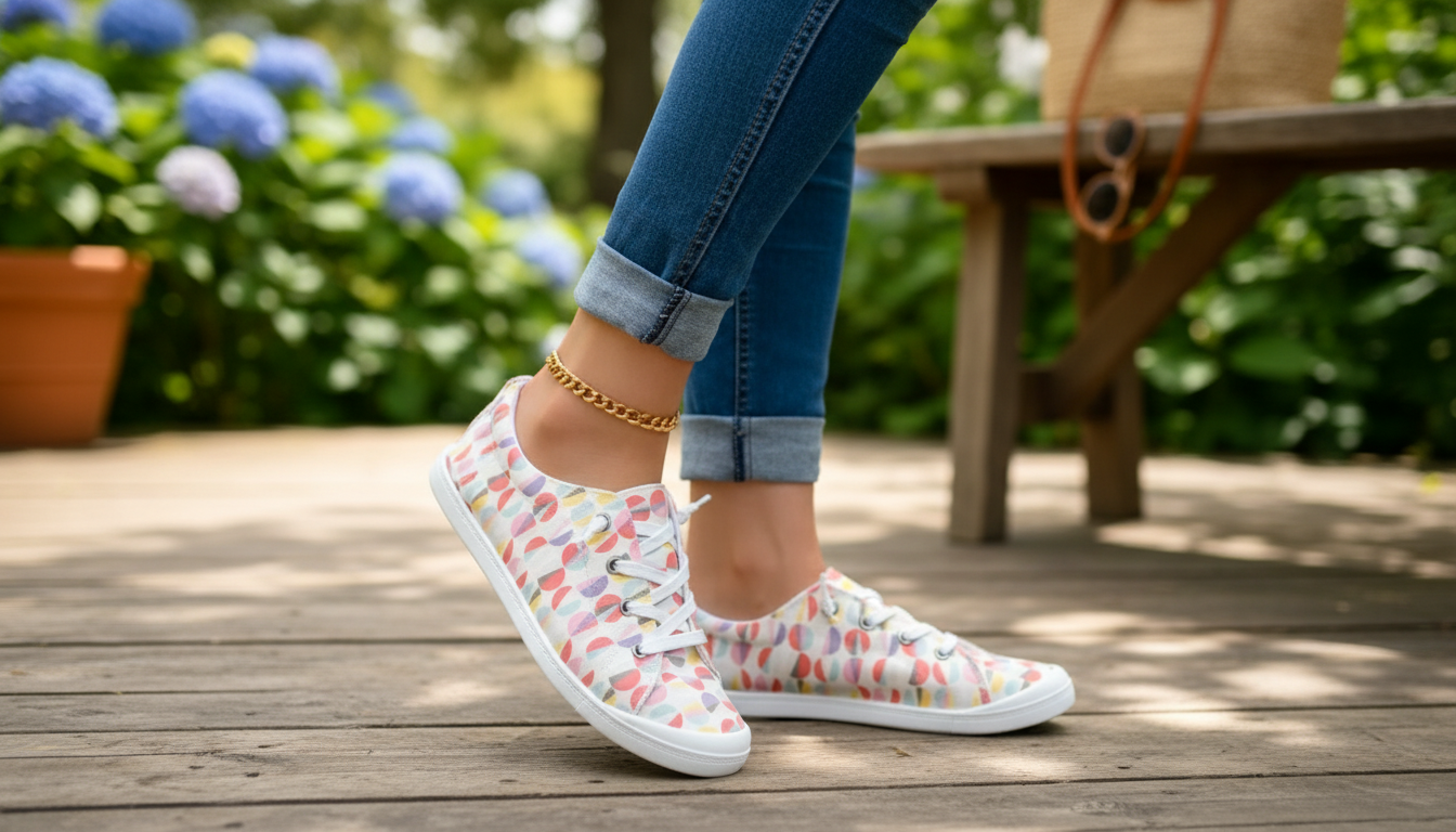 Floral Casual Sneakers for Women: Comfort, Fit & Style