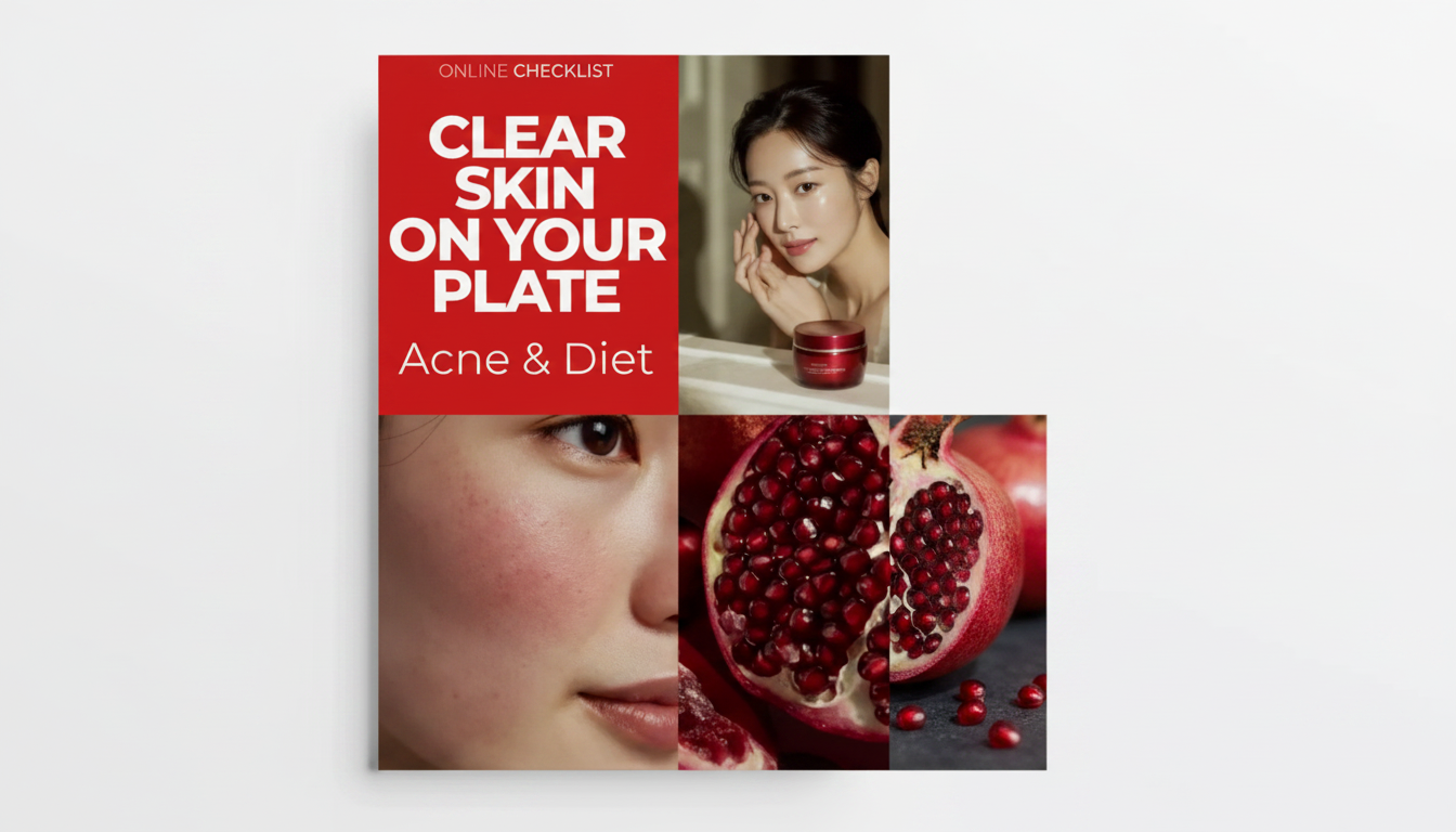 Acne & Diet: 14-Day Food Tracker for Clearer Skin