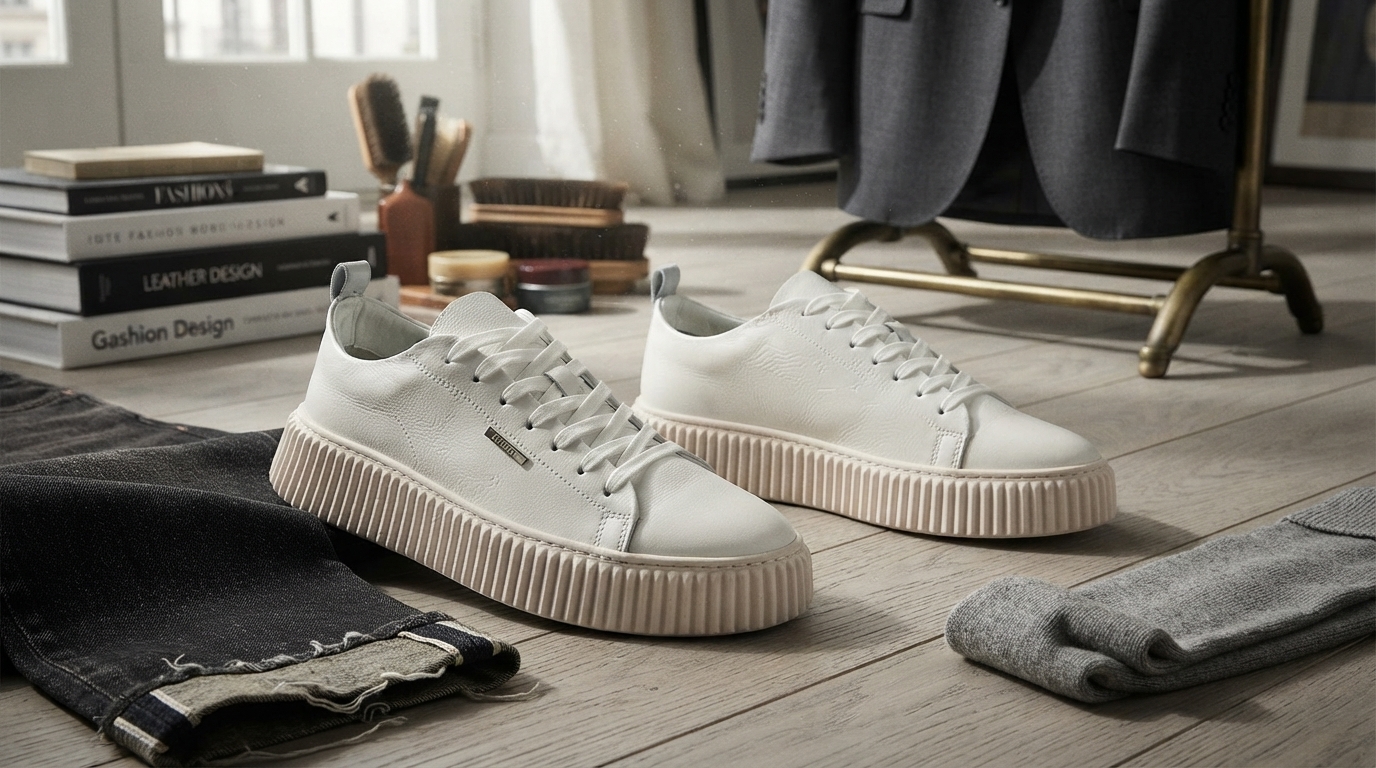 Antony Morato Men’s White Leather Shoes: Fit, Style, Care