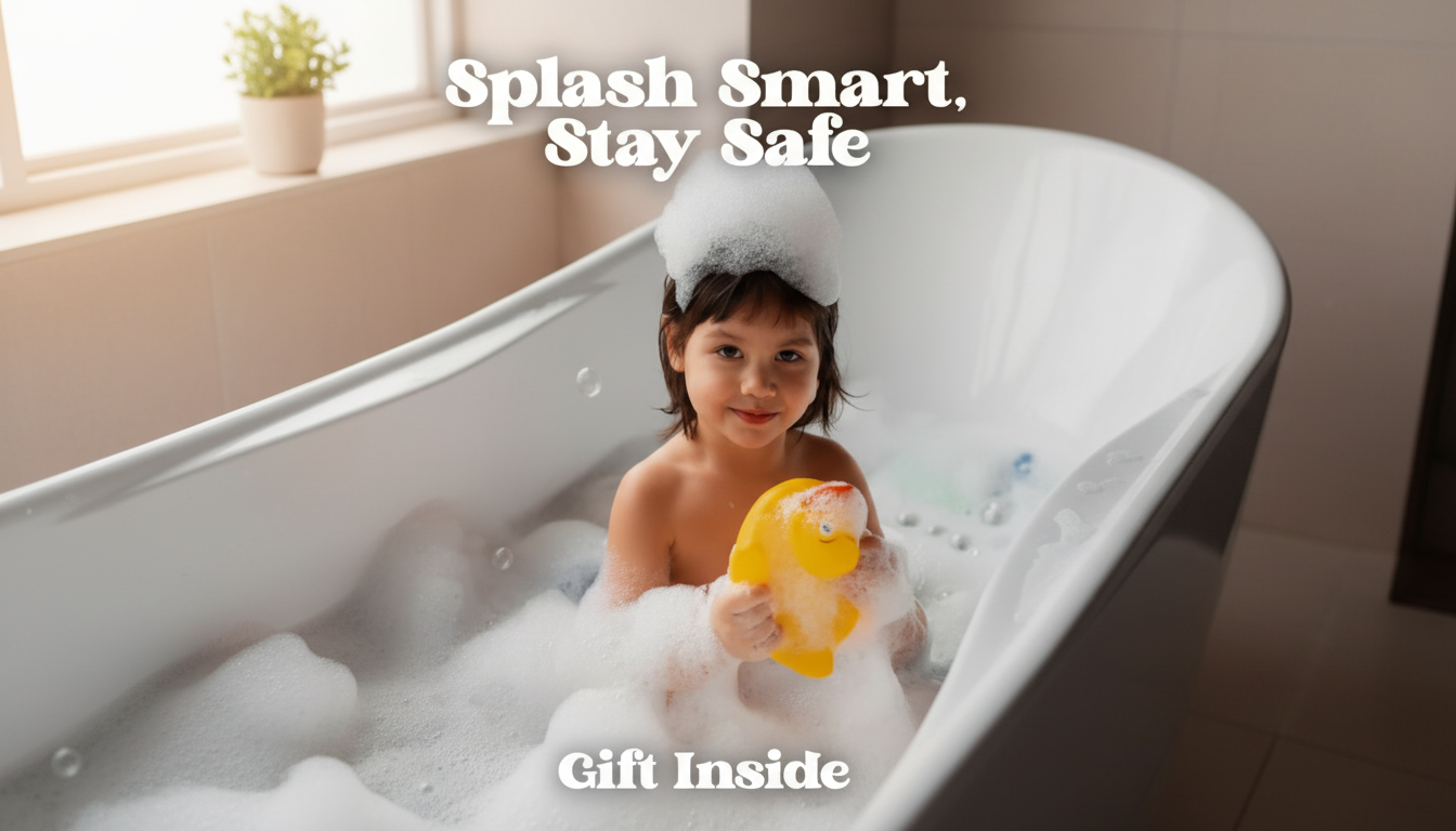 Bath Time Safety Routine: Supervision, Temp & Setup