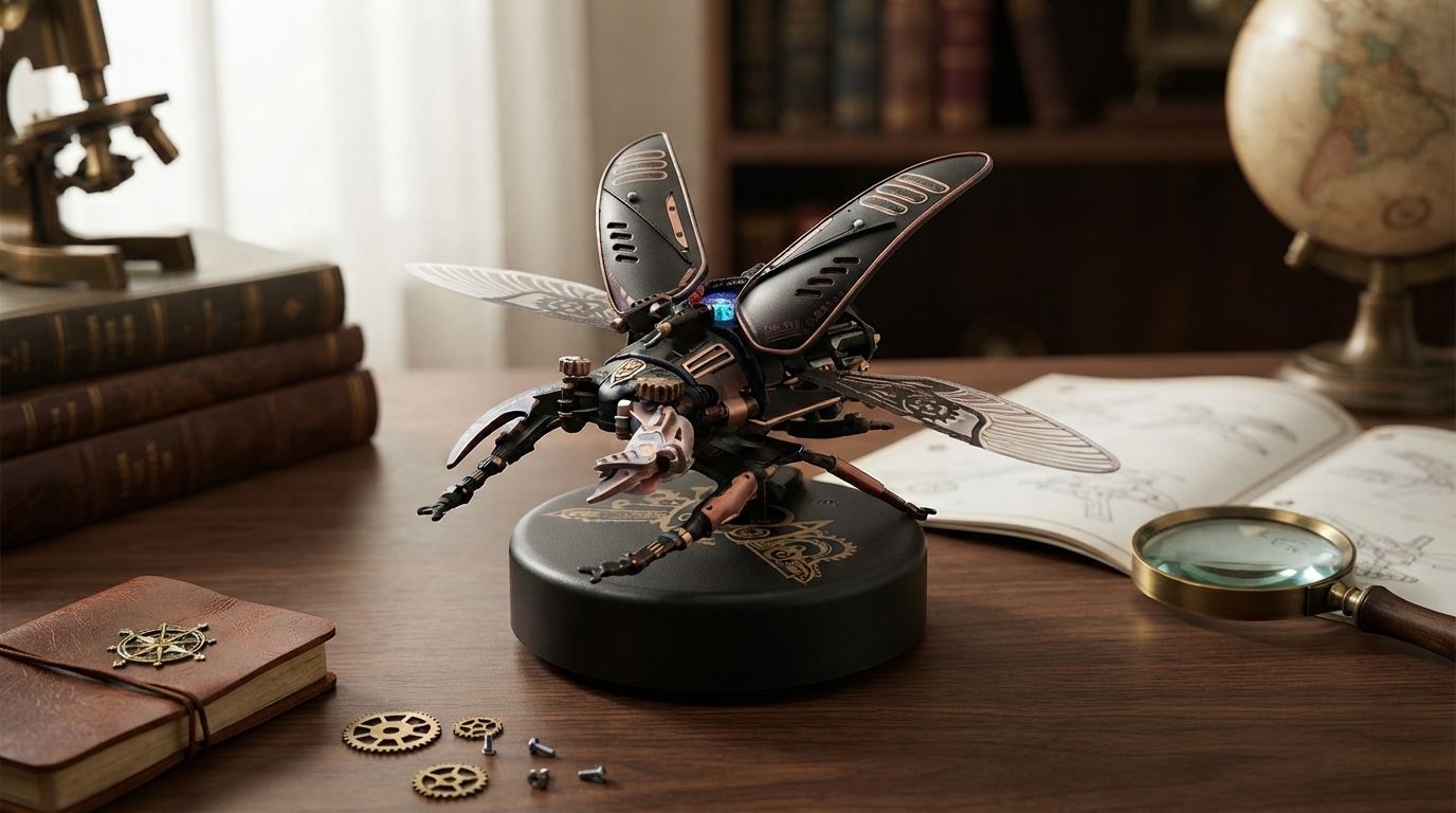 DIY Storm Beetle 3D Puzzle: Build, Display, Impress