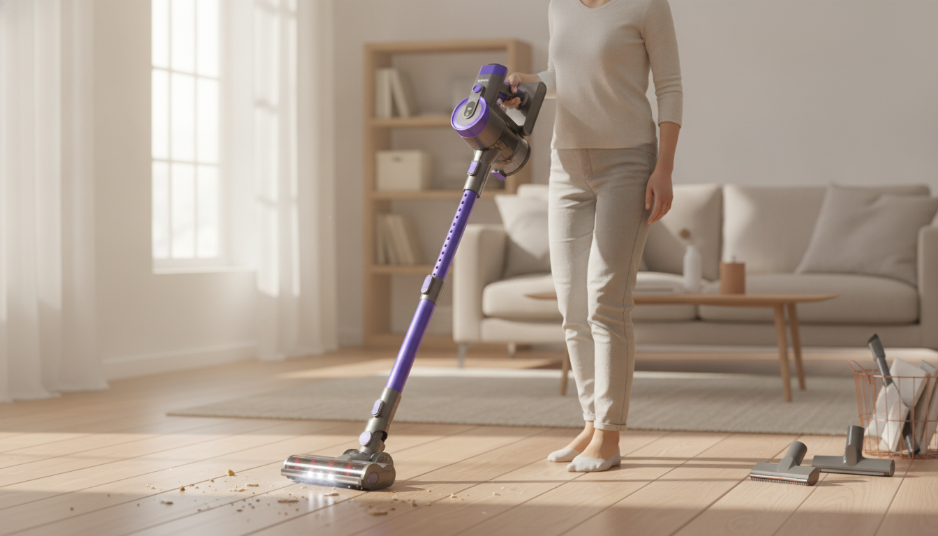V90 Cordless Vacuum: Ultra-Light 6-in-1, 28KPa Power
