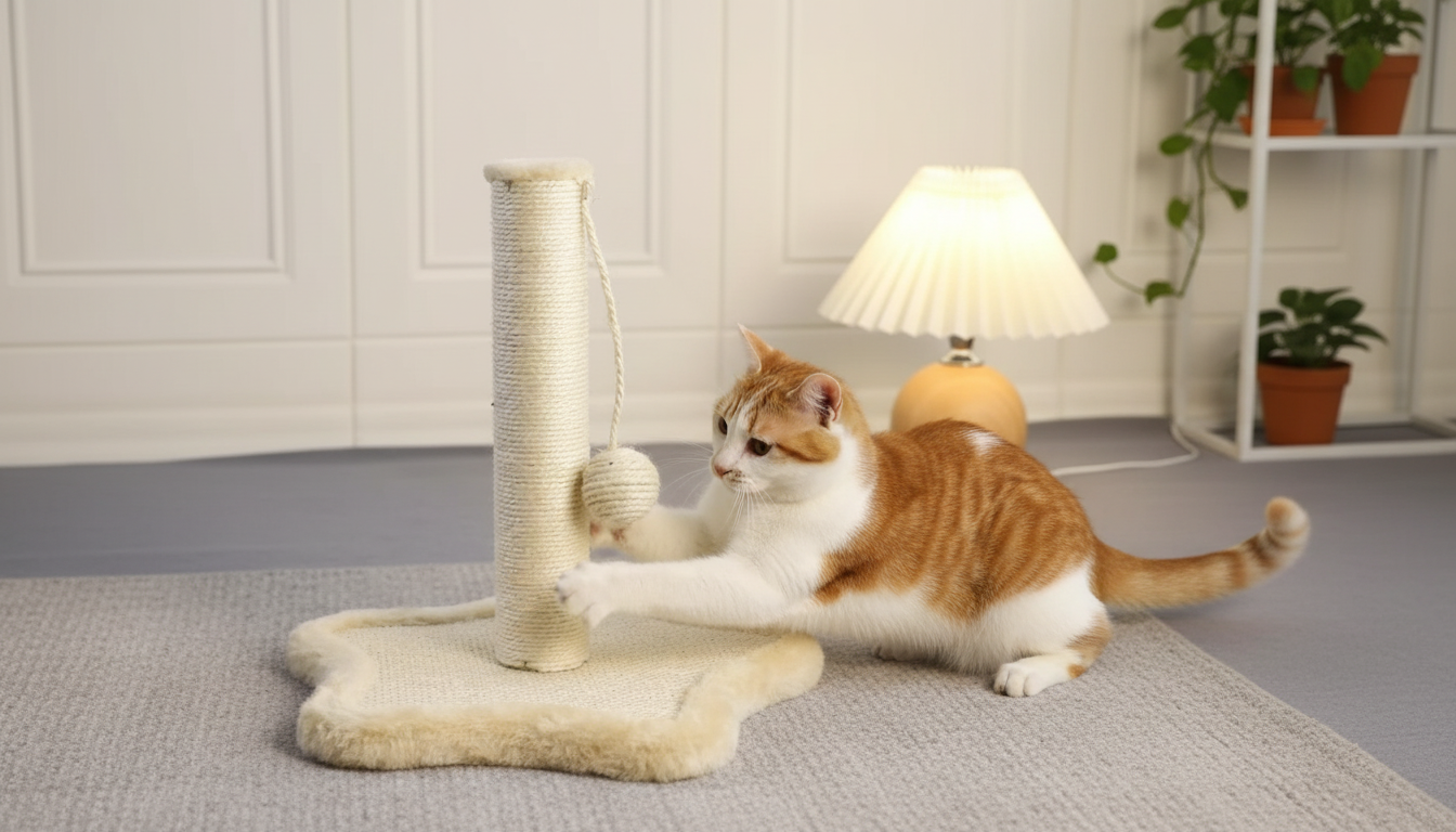 Best Cat Scratching Device: Tall Sisal Post or Mat?
